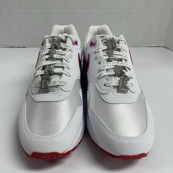 Nike Air Max 1 Premium Valentine’s Day Pack White HV2303 100 Size 10 Men Red main image 8